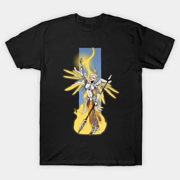 Mercy Ovewatch 2 T-Shirt by Dylan